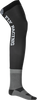 Fly Racing 350-0447S Knee Brace Socks – Black, Grey, and White, Small/Medium