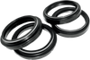 DRAG SPECIALTIES 56-132-D Fork Seal and Dust Wiper Kit for 41 mm x 54 mm (11 mm) and 54.4 mm x 12 mm (12 mm) Forks