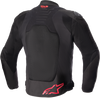 Alpinestars SMX Air Jacket - Black/Bright Red 3XL - Versatile Street Sport Motorcycle Jacket