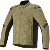 Alpinestars T SP-5 Rideknit® Motorcycle Jacket - Military Green/Camo Black, 4XL (Part #3304021-6091-4X)