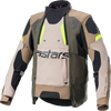 Alpinestars Halo Drystar® Jacket - Black, Sand, and Yellow - Small