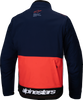 Alpinestars Lite-Dura Softshell Jacket in Navy/Orange/White - XL (Part Number 3700225-7162-XL)