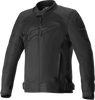 Alpinestars T SP X Superair Jacket - Black/Black, Size Large (Part #3302022-1100-L)