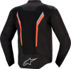 Alpinestars AST v3 Air Jacket - Black/Dark Gray/Red Fluo - Size XL