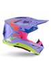 Alpinestars S M10 Jett Lawrence R01 Helmet Purple, Pink Fluorescent, and Yellow Fluorescent Large