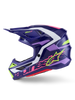Alpinestars SM7 Deed Helmet Purple and Pink Glossy Medium (Part #8302426-3142-M)