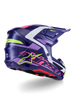 Alpinestars SM7 Deed Helmet Purple and Pink Glossy – Large