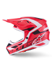 Alpinestars SM7 Deed Helmet in Red, Black & White Glossy - XL