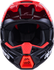 Alpinestars SM3 Radium Helmet Black/Red Fluo/White Glossy, Part Number 8300826-1553-S