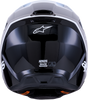 Alpinestars SM3 Radium Helmet Black/White/Grey Glossy 2X