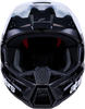 Alpinestars SM3 Radium Helmet Black/White/Grey Glossy 2X
