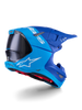 Alpinestars Supertech S M10 Flood Helmet in Metallic Blue and Matte Black — XL