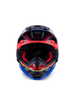 Alpinestars Supertech S M10 Era Helmet - Blue, Red & Yellow Fluorescent Glossy Finish, Small