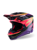 Alpinestars Supertech S M10 Era Helmet Pink/Violet/Yellow Fluo Glossy XL