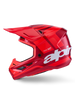 Alpinestars SM7 Core Helmet Red Glossy XL – Full-Face Motorcycle Helmet for Optimal Safety and Comfort