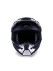 Alpinestars SM7 Dasher Helmet Black and White Matte - Part Number 8302226-1121-S