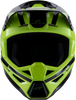 Alpinestars SM3 Heat Helmet Yellow Fluo/Black Glossy Large - High-Performance Off-Road Safety Gear