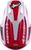 Alpinestars SM3 Heat Helmet Red/White/Black Glossy - Part Number 8301026-3126-S