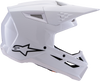 Alpinestars SM3 Solid Helmet White Glossy - Size XXL