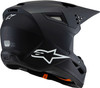 Alpinestars SM3 Youth Solid Helmet Black Matte (Part Number 8302225-110-YS)