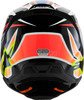 Alpinestars SM3 Youth Wurx Helmet Black/Yellow Fluorescent Blue Red - Part Number 8302025-1574-YS