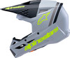 Alpinestars SM3 Youth Radium Helmet Gray/Black/Yellow Fluorescent Matte Youth Medium