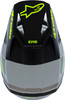 Alpinestars SM3 Youth Radium Helmet Gray/Black/Yellow Fluorescent Matte Youth Medium