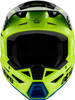Alpinestars SM3 Youth Radium Helmet YLW Fluo/Blk/Blue YL - Lightweight Youth MX and Off-Road Helmet