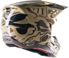 Alpinestars SM5 Mineral Helmet Dark Brown/Kangaroo Matte XL – Impact-Resistant Motorcycle Helmet with Advanced Ventilation and Safety Features