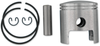 Parts Unlimited Yamaha Piston Assembly - 70.00 mm Part 09-800