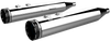 Khrome Werks HP-Plus 4-1/2 inch Slip-On Mufflers with Chrome Finish and Tracer Tips - Part 202790