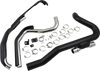 COBRA Powerport Trike Dual Headpipes for HD Models - Raven Black 6256RB