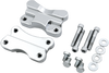 DRAG SPECIALTIES Fender-to-Fork Adapters - Chrome 1410-0066