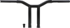 Burly Brand Dominator Handlebar - Raked, 10 Inches, Black (Part No. B12-6051B)