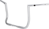 LA CHOPPERS Pre-Wired Twin Peaks Handlebar - 1-1/4 inch x 14 inch Chrome LA-7367-14W