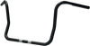 KHROME WERKS 1-inch Handlebar for FLH - 12-inch Black Part 300824