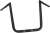 LA Choppers 1-1/4 inch Hefty Twin Peaks Handlebar - 16 inch Flat Black LA-7312-66M