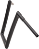Todd's Cycle 1-1/2" Flat Black Handlebar (14"), Part 0601-4888