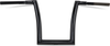 Todd's Cycle 1-1/2 Inch Gloss Black Handlebar - 14 Inch with Internal Wiring and Electronic Throttle Compatibility, Part 0601-4887