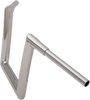 Todd's Cycle 1-1/2" Chrome Handlebar - 10-Inch with Internal Wiring and Electronic Throttle Notch (Part No. 0601-4880)