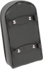DRAG SPECIALTIES SEATS Tall Sissy Bar Pad with Pillow and Piping – Black, Part No. 0822-0300