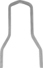 DRAG SPECIALTIES Square Sissy Bar Chrome - 10.02" High x 8.25" Wide, Part X08-0045CS