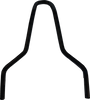 DRAG SPECIALTIES Round Sissy Bar - Black - 11 inches, Part Number X08-0044GBR