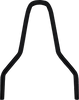 DRAG SPECIALTIES Round Sissy Bar - Black - 9.88 inches High - Part Number X08-0043GBR