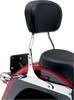 COBRA Round Sissy Bar Short for FLSTF/FXST - Part 602-1300 by COBRA