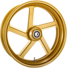 Performance Machine (PM) Pro-Am Front Wheel for Dual Disc/ABS - 18x5.5 - Gold Ops™ - Part #1204-7814R-PRO-SMG