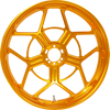 Arlen Ness Speed 5 Forged Wheel - Gold Finish - 21x3.5 - Part 71-585