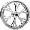 RC Components Majestic Rear Wheel for Harley FLH 2002-2007, 16x3.5 inches, Chrome, Part #16350-9174-102C