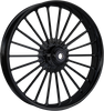 RC Components Illusion Front Wheel - Dual Disc with ABS, 21x3.5 inches, Black - Part 0321350-126B1