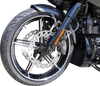 Arlen Ness 91-654 Front Wheel with Hub and Adapter for Factory 24-inch Bikes, 21 x 3.5 inches, Black/Contrast Cut